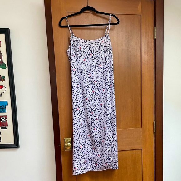 SUNDAYS BEST Delaney dress. 90’s style neckline, size L - Picture 3 of 6